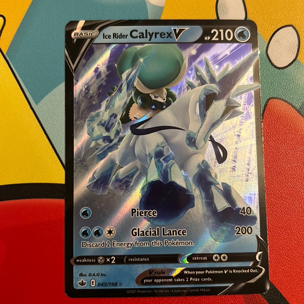 Pokémon Ice Rider CalyrexV
